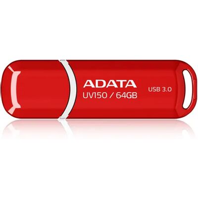 A-DATA DashDrive UV150 USB 3.2 Gen 1 64 Gt -muistitikku, punainen A-DATA DashDrive UV150 USB 3.2 Gen 1 64 Gt -muistitikku, punainen