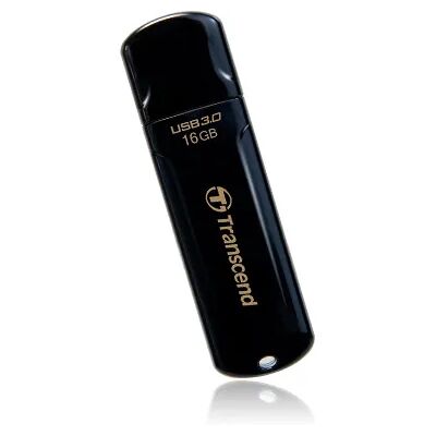 Transcend JetFlash 700 USB 3.2 Gen 1 16 Gt -muistitikku, musta Transcend JetFlash 700 USB 3.2 Gen 1 16 Gt -muistitikku, musta