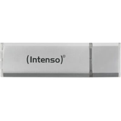 Intenso Ultra Line USB 3.2 Gen 1 32 Gt -muistitikku, hopea Intenso Ultra Line USB 3.2 Gen 1 32 Gt -muistitikku, hopea