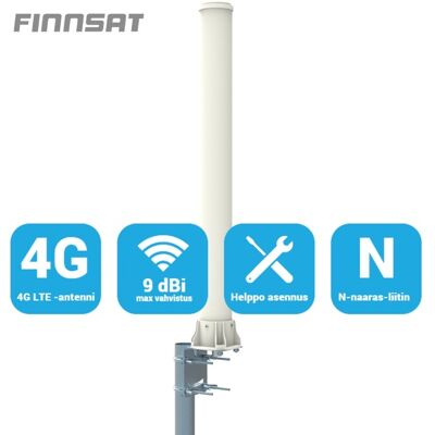 FINNSAT FS3000 4G//3G/GSM PAALUANTENNI 360 FINNSAT FS3000 4G//3G/GSM PAALUANTENNI 360