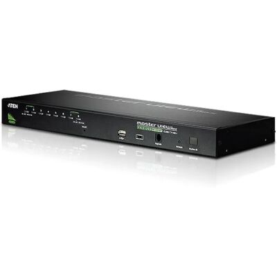 ATEN KVM-switch, 1 konsol styr 8 datorer, OSD, 19", USB ATEN KVM-switch, 1 konsol styr 8 datorer, OSD, 19", USB
