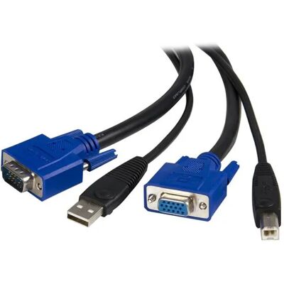 STARTECH 6 ft 2-in-1 USB KVM Cable STARTECH 6 ft 2-in-1 USB KVM Cable