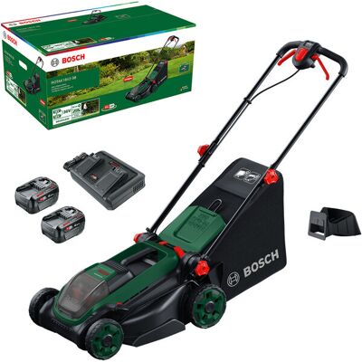 Bosch Rotak 18V2-38 Akkuruohonleikkuri, 38 cm, 18 V, Hiiliharjaton Bosch Rotak 18V2-38 Akkuruohonleikkuri, 38 cm, 18 V, Hiiliharjaton