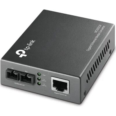 TP-LINK MC200CM - Valokuitu-mediamuunnin - Gigabit Ethernet - 1000Base-SX, 1000Base-T - RJ-45 / SC (monitila) - jopa 550 m - 850 nm malleihin P/N: TL- TP-LINK MC200CM - Valokuitu-mediamuunnin - Gigabit Ethernet - 1000Base-SX, 1000Base-T - RJ-45 / SC (monitila) - jopa 550 m - 850 nm malleihin P/N: TL-