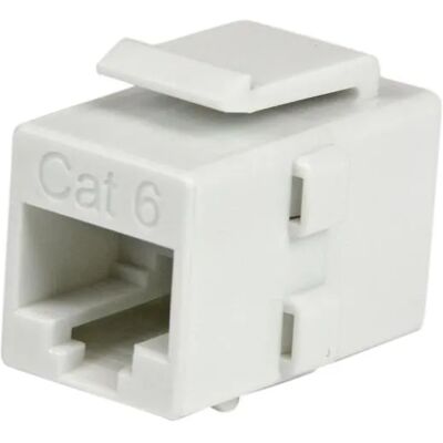 STARTECH Category 6 RJ-45 Keystone Jack - Verkkoliitin, valkoinen STARTECH Category 6 RJ-45 Keystone Jack - Verkkoliitin, valkoinen