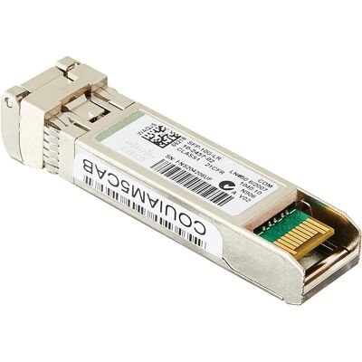 Cisco - SFP+ lähetin-vastaanotin-moduuli - 10 GigE - 10GBase-LR - LC/PC single-mode - jopa 10 km - 1310 nm malleihin Catalyst Switch Module 3012, Swit Cisco - SFP+ lähetin-vastaanotin-moduuli - 10 GigE - 10GBase-LR - LC/PC single-mode - jopa 10 km - 1310 nm malleihin Catalyst Switch Module 3012, Swit