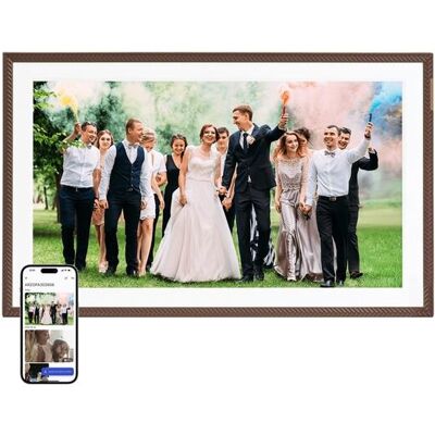 ARZOPA D156 15.6" Full HD digitaalinen valokuvakehys - tummanruskea ARZOPA D156 15.6" Full HD digitaalinen valokuvakehys - tummanruskea