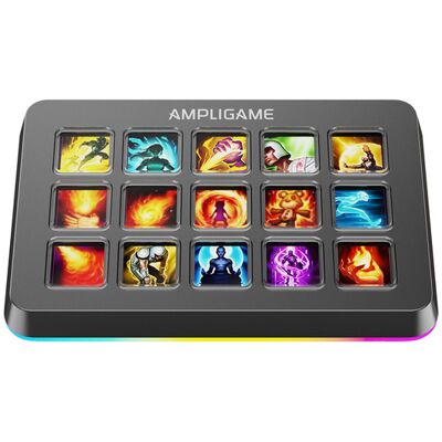 Fifine Ampligame D6 Stream Controller - Streaming Deck - Musta Fifine Ampligame D6 Stream Controller - Streaming Deck - Musta