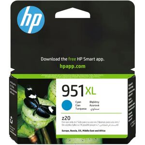 HEWLETT-PACKARD HP 951XL -mustekasetti, 24 ml, syaani HEWLETT-PACKARD HP 951XL -mustekasetti, 24 ml, syaani