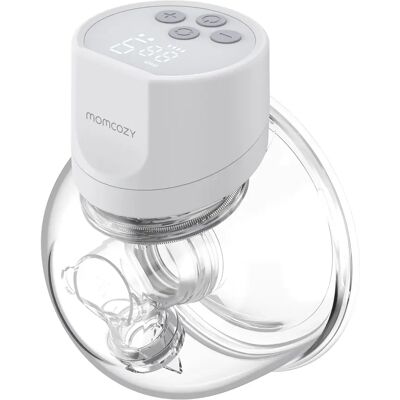 MOMCOZY S12 Pro Kannettava rintapumppu 180 ml Läpinäkyvä ja valkoinen MOMCOZY S12 Pro Kannettava rintapumppu 180 ml Läpinäkyvä ja valkoinen