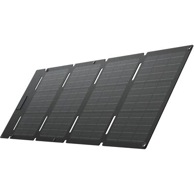 EcoFlow 45 W kannettava aurinkopaneeli, musta, USB-C, IP68 EcoFlow 45 W kannettava aurinkopaneeli, musta, USB-C, IP68