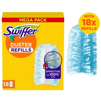 Swiffer Duster -pölyhuisun vaihtoliinat 18 kappaletta Swiffer Duster -pölyhuisun vaihtoliinat 18 kappaletta