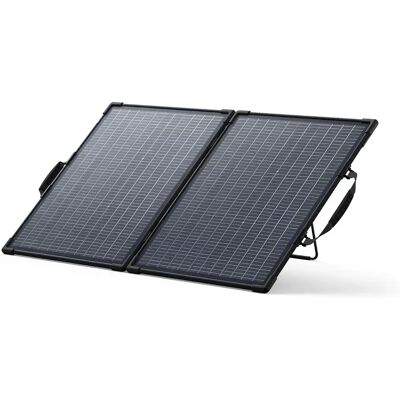 Anker SOLIX PS100 kaksipuolinen kannettava aurinkopaneeli, 100 W, musta Anker SOLIX PS100 kaksipuolinen kannettava aurinkopaneeli, 100 W, musta