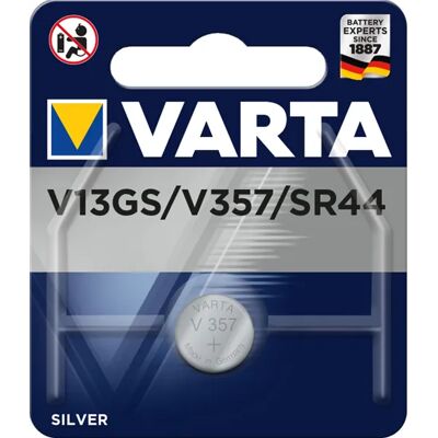 Varta V13GS Hopea-oksidi Paristo - Nappiparisto - 1,55V Varta V13GS Hopea-oksidi Paristo - Nappiparisto - 1,55V