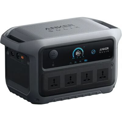 Anker SOLIX C2000 Gen 2 kannettava latausasema 2048 Wh 2000 W LiFePO4 musta/harmaa Anker SOLIX C2000 Gen 2 kannettava latausasema 2048 Wh 2000 W LiFePO4 musta/harmaa