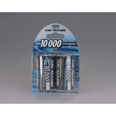 ANSMANN 10000 Mah - Mono / D / Hr20 Nickel-Metal Hydride (Nimh) ANSMANN 10000 Mah - Mono / D / Hr20 Nickel-Metal Hydride (Nimh)