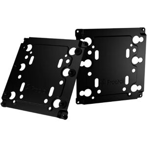 Fractal Design Universal Multibracket Type A (FD-A-BRKT-003) HDD/SSD-kiinnike, 2,5" / 3,5", 2 kpl, musta Fractal Design Universal Multibracket Type A (FD-A-BRKT-003) HDD/SSD-kiinnike, 2,5" / 3,5", 2 kpl, musta