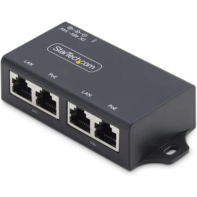 StarTech.com AF221CE-POE-INJECTOR - PoE-injektori, Musta StarTech.com AF221CE-POE-INJECTOR - PoE-injektori, Musta