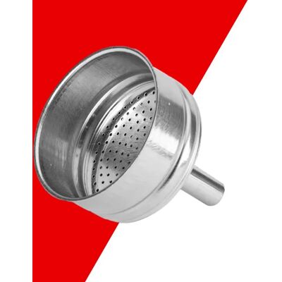 Bialetti Moka Express -vaihtosuodatinsuppilo, 4 kupin, alumiini, harmaa / hopea Bialetti Moka Express -vaihtosuodatinsuppilo, 4 kupin, alumiini, harmaa / hopea