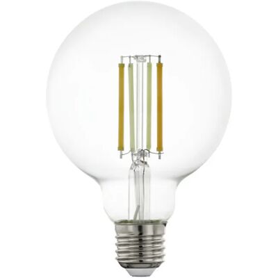 EGLO E27 LED-Z Matter G95 8W CCT 1055lm - Äly-LED-lamppu, Läpinäkyvä EGLO E27 LED-Z Matter G95 8W CCT 1055lm - Äly-LED-lamppu, Läpinäkyvä