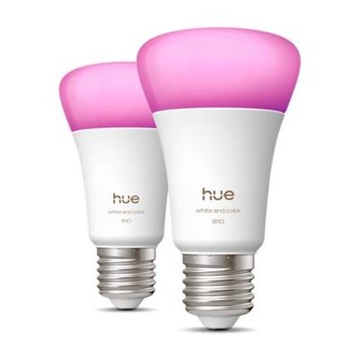 Philips Hue White and Color Ambiance E27 2-pakkaus - Älylamppu, Valkoinen Philips Hue White and Color Ambiance E27 2-pakkaus - Älylamppu, Valkoinen