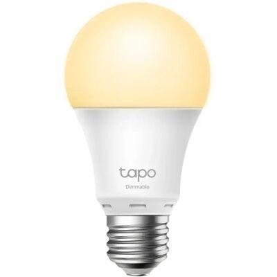 TP-Link Tapo Smart Wi-Fi Light Bulb, Dimmable, White, E27 (2700K) /Tapo L510E v1 TP-Link Tapo Smart Wi-Fi Light Bulb, Dimmable, White, E27 (2700K) /Tapo L510E v1
