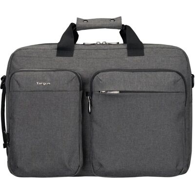 Targus 15-16" Hybrid Briefcase Backpack - Grey Targus 15-16" Hybrid Briefcase Backpack - Grey