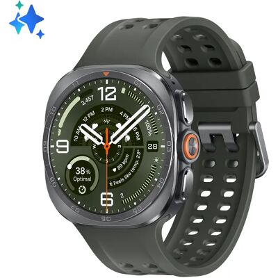 Samsung Galaxy Watch Ultra2 LTE 47mm -älykello, titanium silver Samsung Galaxy Watch Ultra2 LTE 47mm -älykello, titanium silver