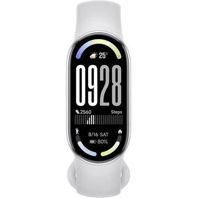Xiaomi Smart Band 10 AMOLED -aktiivisuusranneke, Glacier Silver Xiaomi Smart Band 10 AMOLED -aktiivisuusranneke, Glacier Silver