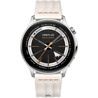 OnePlus Watch Lite 45mm -älykello, hopea OnePlus Watch Lite 45mm -älykello, hopea