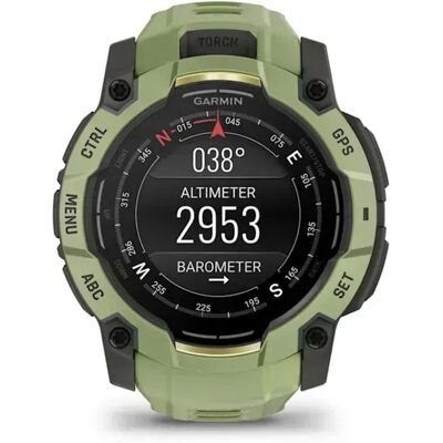 Garmin Instinct 3 50mm Sapphire -urheilukello, silikoniranneke, Fern Green Garmin Instinct 3 50mm Sapphire -urheilukello, silikoniranneke, Fern Green