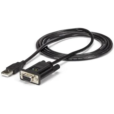 StarTech ICUSB232FTN - USB-sarjasovitinkaapeli, musta StarTech ICUSB232FTN - USB-sarjasovitinkaapeli, musta