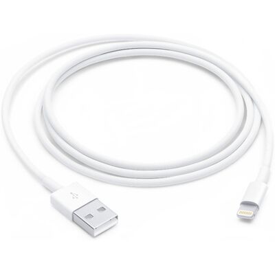 Apple USB-A – Lightning -kaapeli, 1 m, valkoinen Apple USB-A – Lightning -kaapeli, 1 m, valkoinen