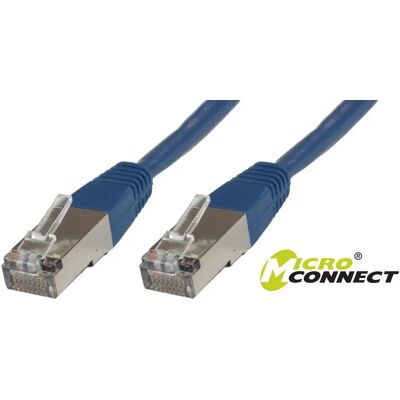 MicroConnect Cat6 F/UTP RJ45 15m -verkkokaapeli, sininen MicroConnect Cat6 F/UTP RJ45 15m -verkkokaapeli, sininen