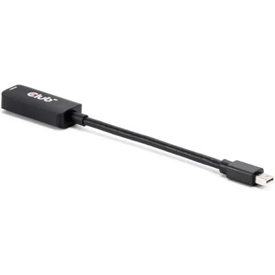 CLUB 3D aktiivinen Mini DisplayPort – HDMI -muunnin, 9 cm, musta CLUB 3D aktiivinen Mini DisplayPort – HDMI -muunnin, 9 cm, musta