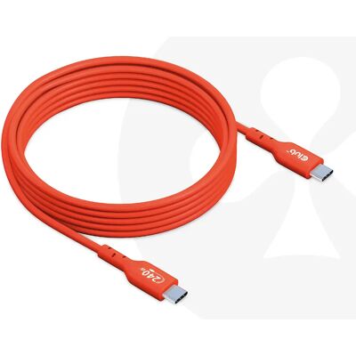 Club 3D CAC-1573 USB-C -kaapeli, 240 W, 2 m, punainen Club 3D CAC-1573 USB-C -kaapeli, 240 W, 2 m, punainen