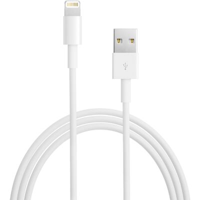 Apple USB-A – Lightning -kaapeli, 0,5 m, valkoinen Apple USB-A – Lightning -kaapeli, 0,5 m, valkoinen