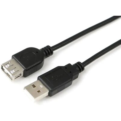 MicroConnect USB 2.0 -jatkokaapeli, 5 m, musta MicroConnect USB 2.0 -jatkokaapeli, 5 m, musta
