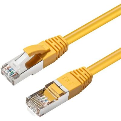 MicroConnect Cat6 S/FTP RJ45 0.5m -verkkokaapeli, keltainen MicroConnect Cat6 S/FTP RJ45 0.5m -verkkokaapeli, keltainen