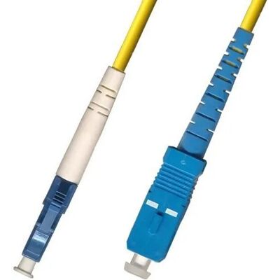 MicroConnect OS2 LC/UPC-SC/UPC 1m -valokuitukaapeli, keltainen MicroConnect OS2 LC/UPC-SC/UPC 1m -valokuitukaapeli, keltainen