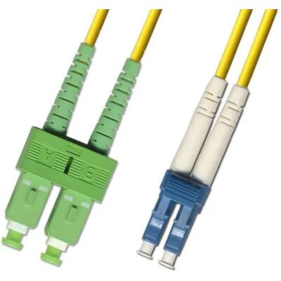 MicroConnect OS2 LSZH SC-LC 2m -valokuitukaapeli, keltainen MicroConnect OS2 LSZH SC-LC 2m -valokuitukaapeli, keltainen