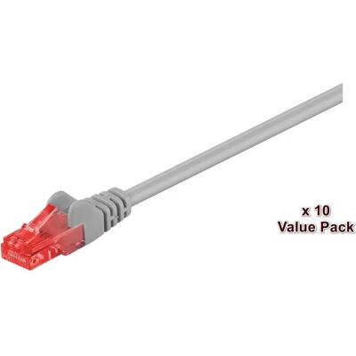 MicroConnect Cat6 UTP RJ45 3m -verkkokaapeli, harmaa MicroConnect Cat6 UTP RJ45 3m -verkkokaapeli, harmaa