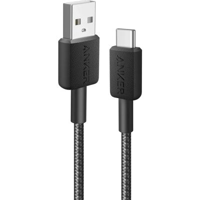 Anker 322 USB-C to USB-A Kaapeli - 0,9m Musta Anker 322 USB-C to USB-A Kaapeli - 0,9m Musta