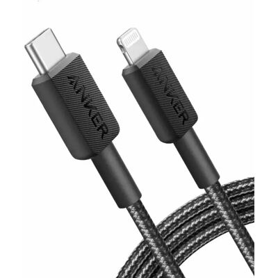 Anker A81B5G11 Lightning Kaapeli - 0,9m, Musta - Tuotetyyppi Anker A81B5G11 Lightning Kaapeli - 0,9m, Musta - Tuotetyyppi