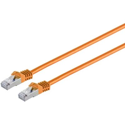 MicroConnect Cat7 S/FTP RJ45 20m -verkkokaapeli, oranssi MicroConnect Cat7 S/FTP RJ45 20m -verkkokaapeli, oranssi