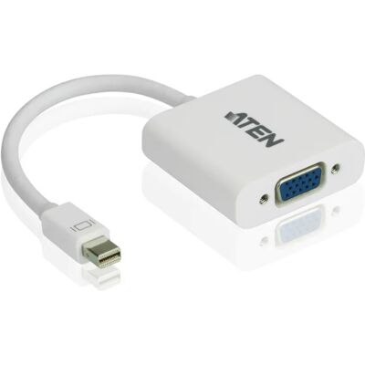 Aten mini DisplayPort – VGA -adapteri, Valkoinen Aten mini DisplayPort – VGA -adapteri, Valkoinen