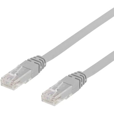 DELTACO UTP Cat6 laitekaapeli, 4m, harmaa DELTACO UTP Cat6 laitekaapeli, 4m, harmaa