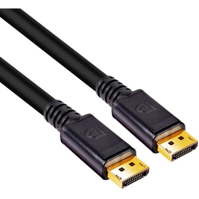 Club 3D CAC-1069B DisplayPort 1.4 HBR3 -kaapeli, jossa 8K, 4 m, musta Club 3D CAC-1069B DisplayPort 1.4 HBR3 -kaapeli, jossa 8K, 4 m, musta