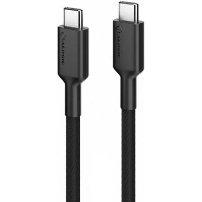 Alogic USB-C Kaapeli - 2m - Musta - Nopea lataus & Tiedonsiirto Alogic USB-C Kaapeli - 2m - Musta - Nopea lataus & Tiedonsiirto