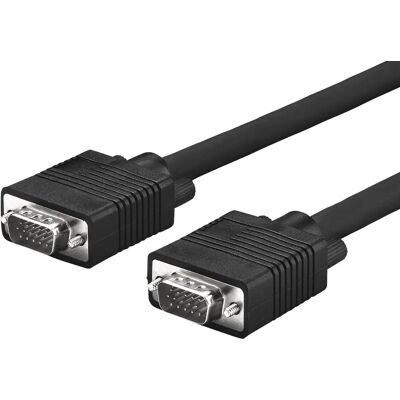 MicroConnect Full HD SVGA HD15 VGA-kaapeli, 15 m, musta MicroConnect Full HD SVGA HD15 VGA-kaapeli, 15 m, musta